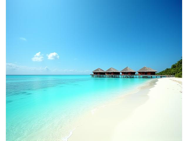 Plages idylliques des Maldives